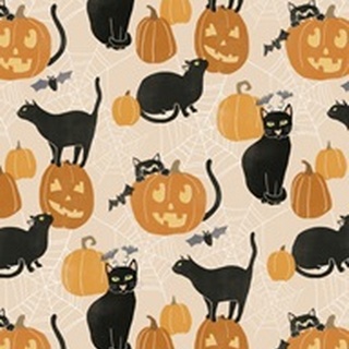 Pumpkin Patch Cats Collection E