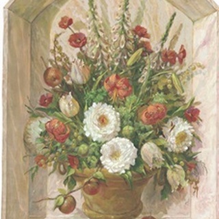 Peonies and Apples I