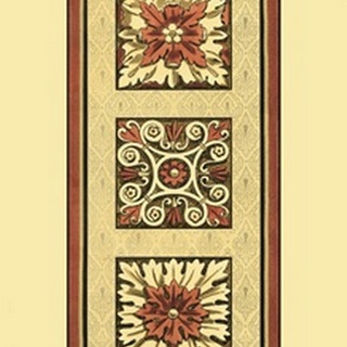Printed Rosette Tapestry II
