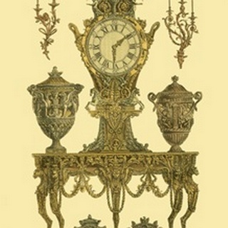 Antique Decorative Clock II