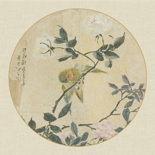 Oriental Bird Silk I