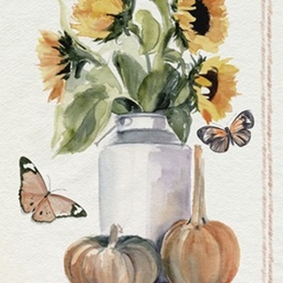 Autumn Sunflowers II