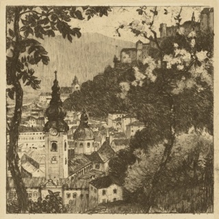 View of Salzburg I
