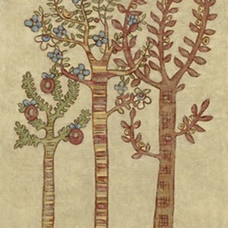Linen Trees I