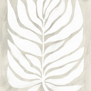 Palm Fossil Silhouette I