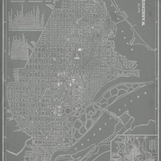 City Map of Washington, D.C.