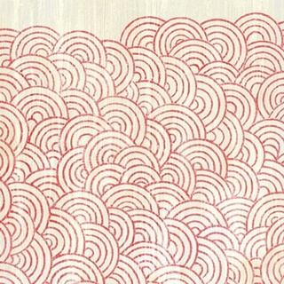 Weathered Patterns in Red I