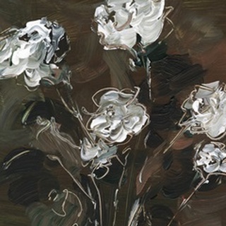 White & Copper Floral II