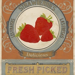 Vintage Produce Sign VI