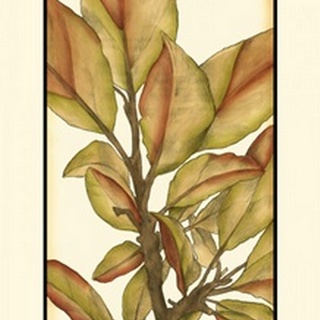 Small Gilded Leaves I