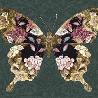 Floral Butterfly Wings II