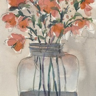 Flowers in a Jar I