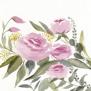 Rosebud Watercolor II