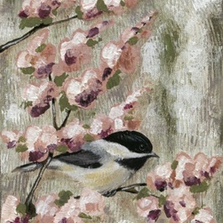Cherry Blossom Bird I