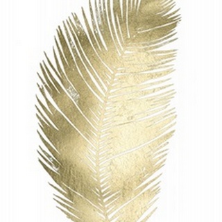Gold Foil Untethered Palm I