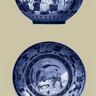 Porcelain in Blue and White II