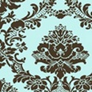 Small Vivid Damask in Blue II