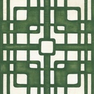 Non-Embellished Emerald Deco Panel I