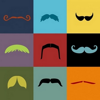 Moustache Grid