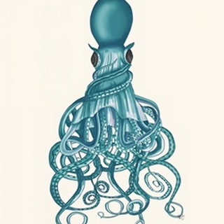 Octopus, Twisted Teal