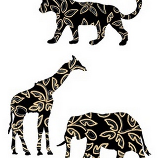 Ornamental Safari Animals III