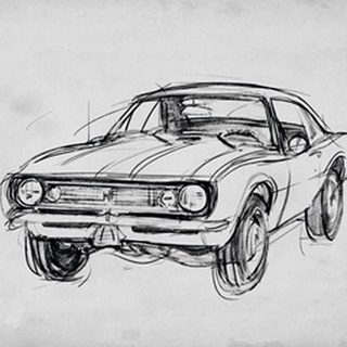 Classic Car Sketch III