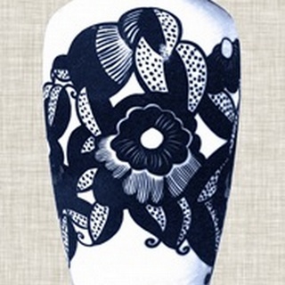 Blue and White Vase III