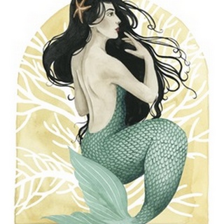 Deco Mermaid II