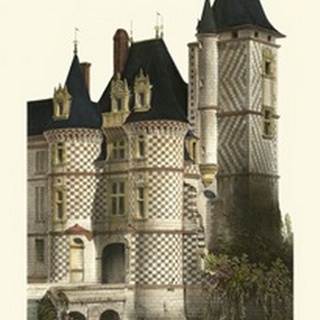 French Chateaux in Blue II