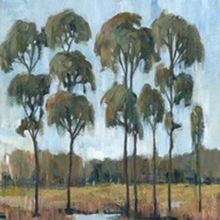 Trees in the Marsh I