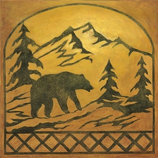 Lodge Bear Silhouette