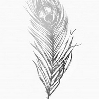 Silver Foil Feather II