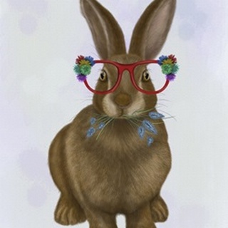 Rabbit and Flower Glasses