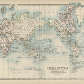 Johnston's Chart of the World