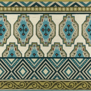 Turquoise Textile IV