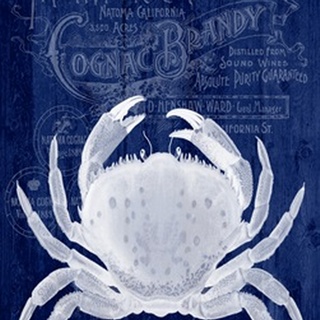 Crab Prohibition Crab On Blue