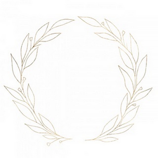 Wreath in Gold I