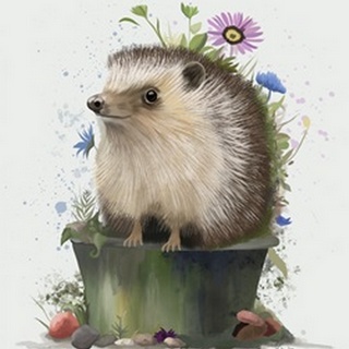 Hedgehog Flowerpot