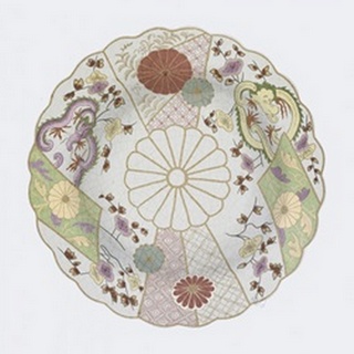 Plate, Parasols and Dragons, Multicolour