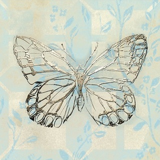 Butterfly Blossom Tile I