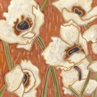 Persimmon Floral III