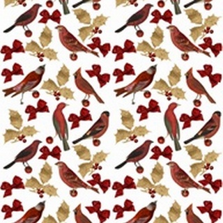 Red Bird Christmas Collection E
