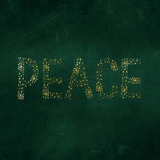 Peace Starburst - Green