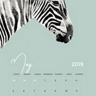 Self-Adhesive Art Calendar - May by Victoria Borges