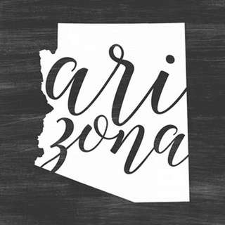 Home State Typography - Arizona
