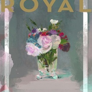 Color Splash Floral - Royal