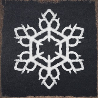 Chalkboard Snowflake II
