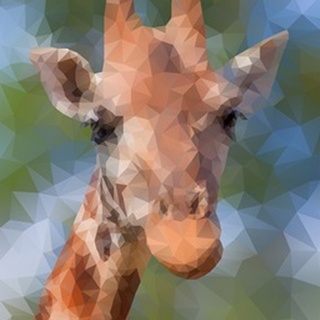 Giraffe - Low Poly