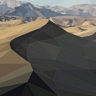 Death Valley - Low-Poly Art