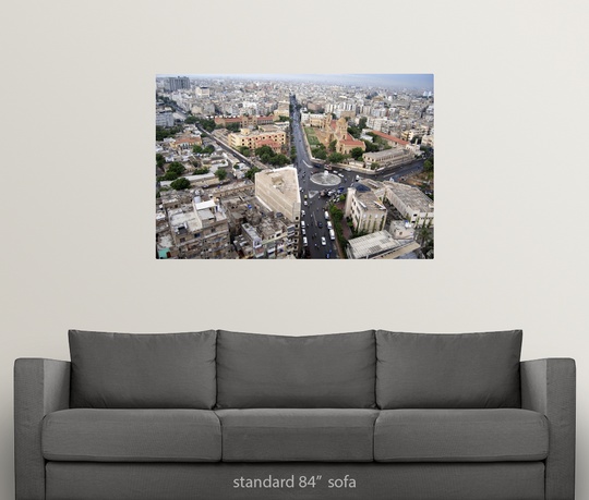 Poster Print Wall Art entitled Karachi cityscape Pakistan Poster Print Wall Art entitled Karachi cityscape Pakistan
